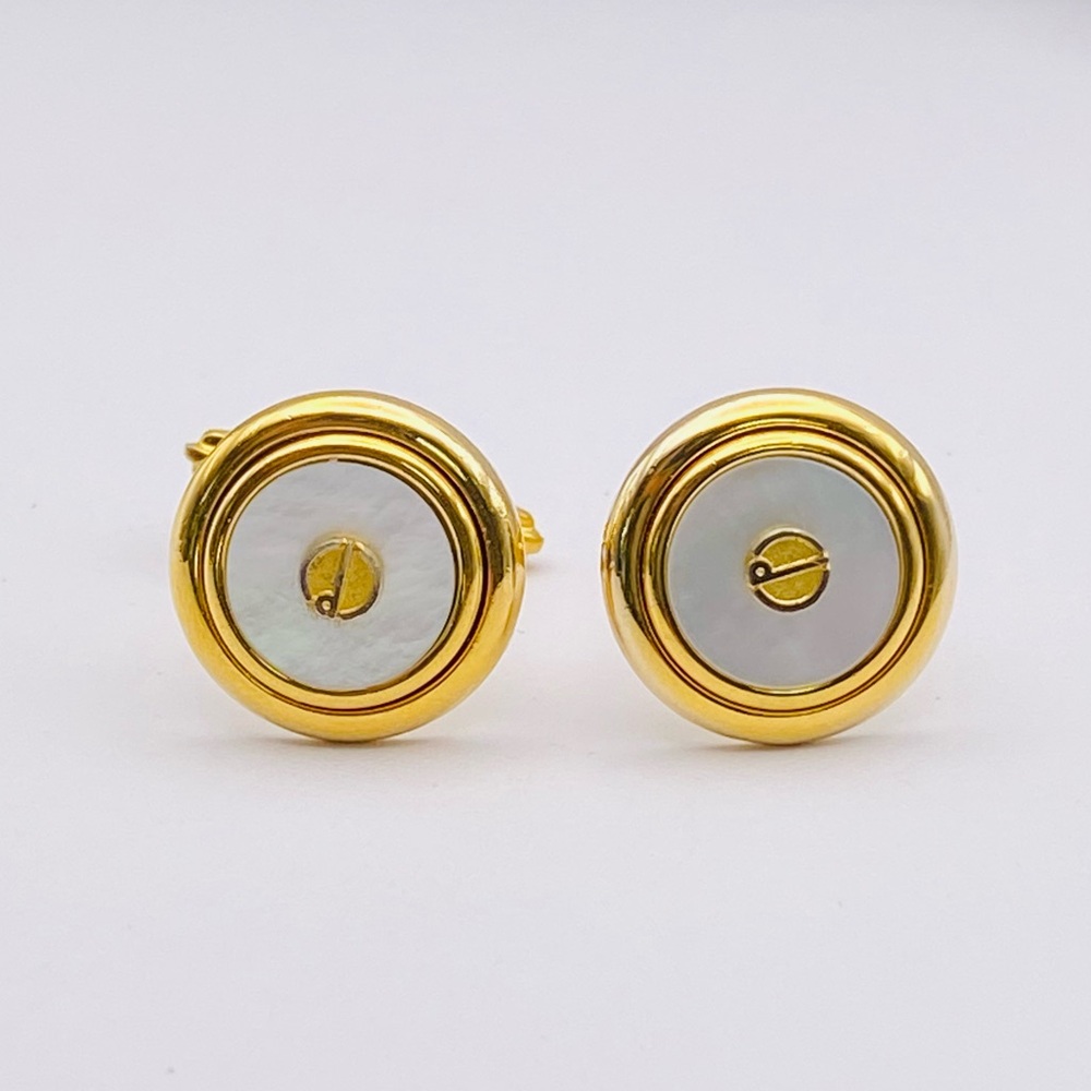 Vintage DUNHILL Men's Gold Tone Round D